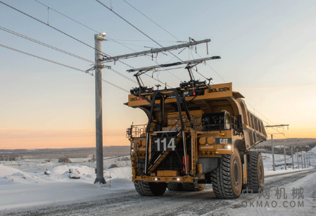 无轨电车辅助系统减少运输卡车的排放 中国机械网,okmao.com