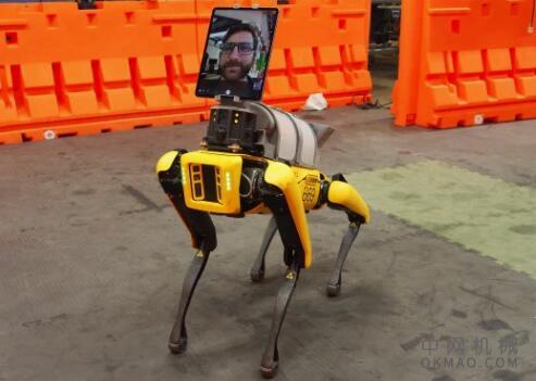 01.jpg 在COVID-19大流行中,波士顿动力的Spot在远程医疗领域找到了新的职业 中国机械网,okmao.com