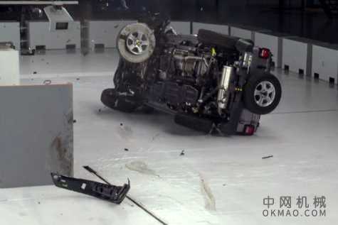 2019吉普牧马人无限IIHS碰撞测试技巧 中国机械网,okmao.com