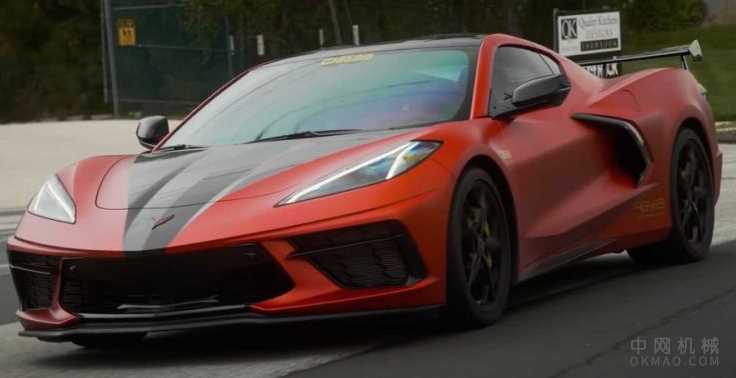 克尔维特（Corvette）C8增加功率，通过自定义排气减轻体重 中国机械网,okmao.com