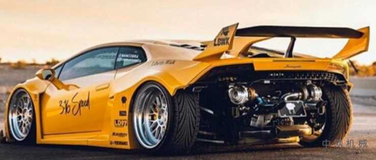 您可能不想在停车灯处将其停在此兰博的后面 中国机械网,okmao.com