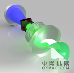 研发综述：“扭曲光”激光器，假肢视觉提升和机器人训练狗 中国机械网,okmao.com