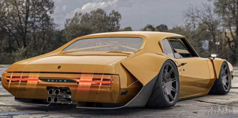 您如何看待这款宽体1970 Buick GSX？ 中国机械网,okmao.com