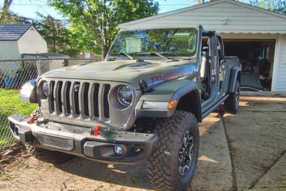 2020年吉普角斗士鲁比孔车道测试视频 中国机械网,okmao.com