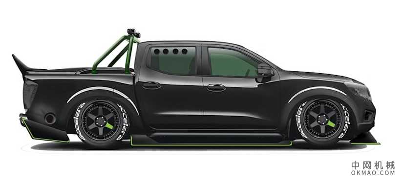 SB Motorsport制造一台功率为1,000 hp的GT-R驱动的Navara frankentruck 中国机械网,okmao.com