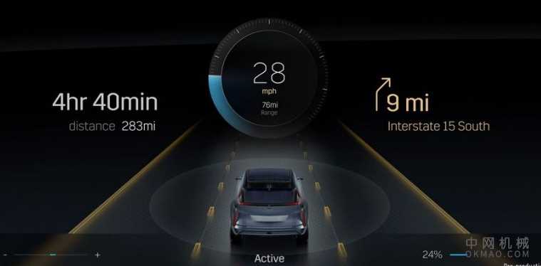 凯迪拉克Lyriq EV将拥有巨大的33英寸仪表板显示屏 中国机械网,okmao.com