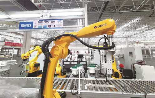 格力空调基地：“机器换人”快速释放产能 中国机械网,okmao.com