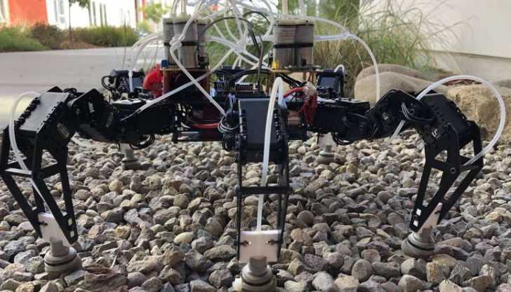 这些灵活的脚帮助机器人更快地行走 中国机械网,okmao.com