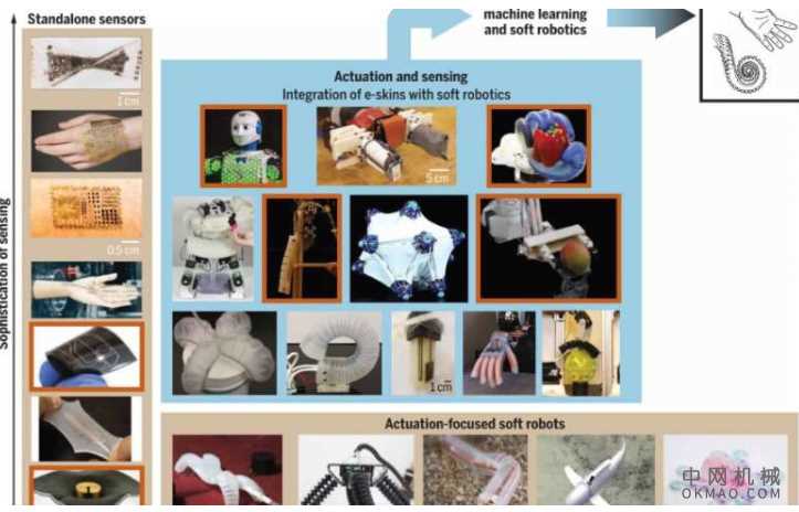 回顾机器学习增强型电子皮肤的开发进展 中国机械网,okmao.com