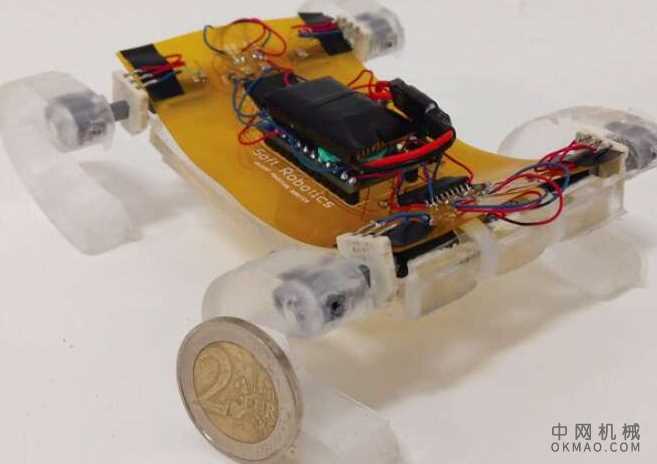SQuad：可以行走和爬上障碍物的微型机器人 中国机械网,okmao.com