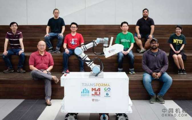 研究人员建造消毒机器人以帮助清洁工应对COVID-19爆发 中国机械网,okmao.com