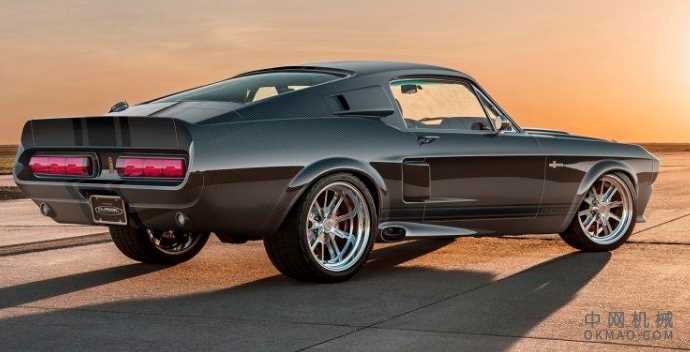 增压的810 hp碳纤维Shelby GT500CR耗时一年，成本为30万美元 中国机械网,okmao.com