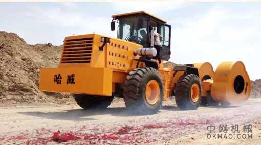 冲击碾品牌梅花压路机未来发展方向——冲击碾压施工工艺智能检测系统 中国机械网,okmao.com