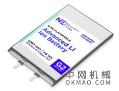 2021年第一季度量产的不易燃，高效，快速充电的锂离子18650电池 中国机械网,okmao.com