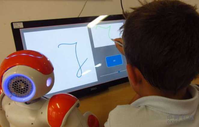 社交机器人可以提高孩子的手写能力 中国机械网,okmao.com