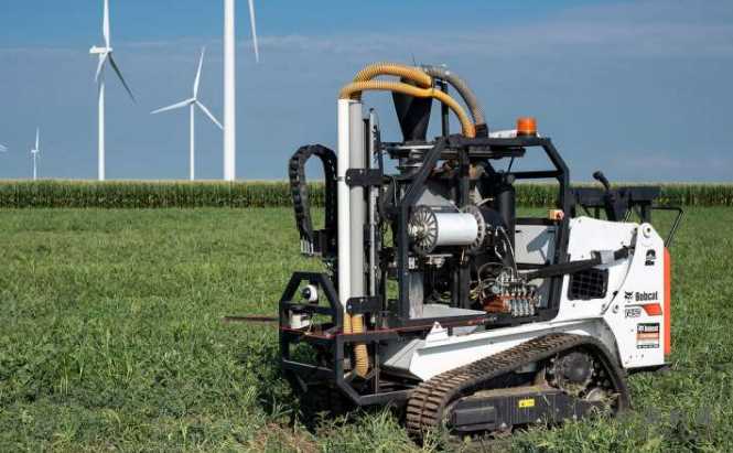 自主机器人收集精确的土壤样品，帮助农民提高产量，减少环境影响 中国机械网,okmao.com