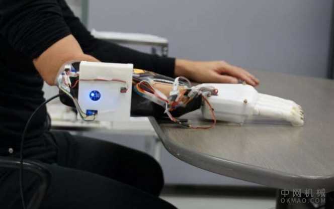 3D打印的假肢手可以猜测人们如何玩“石头，纸，剪刀” 中国机械网,okmao.com