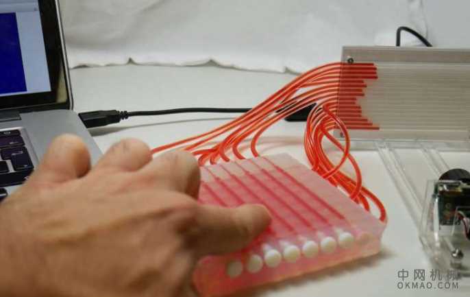 Skinflow:基于液体传输的柔软机器人皮肤 中国机械网,okmao.com