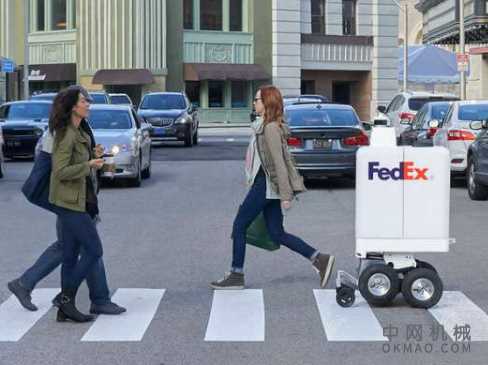 机器人可能很快就会从沃尔玛,塔吉特和必胜客运送您的FedEx 中国机械网,okmao.com