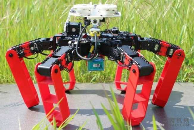 第一个没有GPS移动的步行机器人 中国机械网,okmao.com