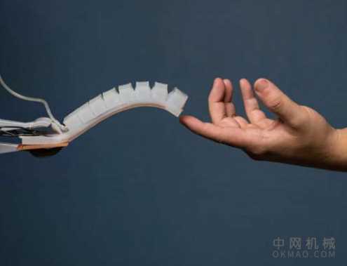 工程师构建了受人类启发的软机器人感知系统 中国机械网,okmao.com