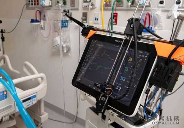 新的机器人系统可远程控制COVID-19患者病房的呼吸机 中国机械网,okmao.com