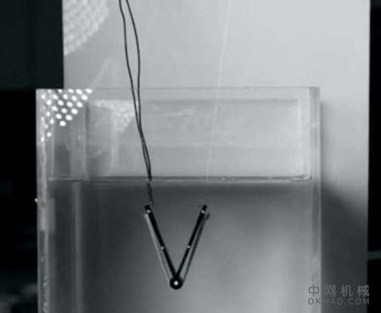 跳出水面的水生动物启发了跳跃式机器人 中国机械网,okmao.com