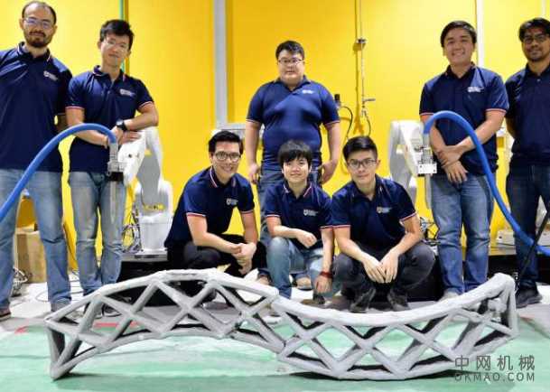 科学家开发了智能技术，用于混凝土的同步3D打印 中国机械网,okmao.com