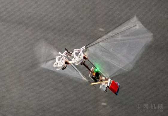 新型飞行机器人模仿昆虫的快速飞行 中国机械网,okmao.com