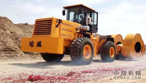 冲击压路机碾压技术有哪些特色？为什么工程都选用冲击压路机？ 中国机械网,okmao.com