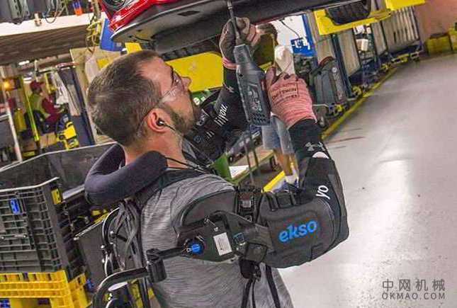 福特外骨骼公司解决日常任务中的压力 中国机械网,okmao.com