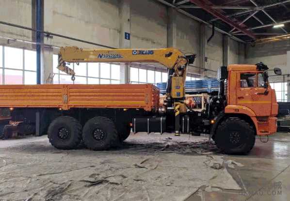 发货俄罗斯!这次是48台徐工定制化随车起重机 中国机械网,okmao.com