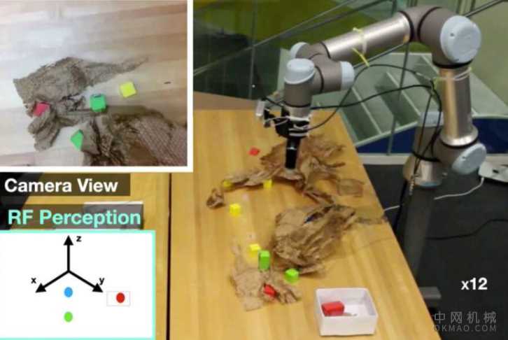 感应隐藏物体的机器人 中国机械网,okmao.com