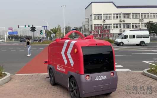 京东，美团和Neolix在北京公共道路上测试自动交付 中国机械网,okmao.com