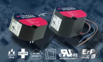 IP68 级 24/36-W 交流/直流电源具有多种安装选项 中国机械网,okmao.com