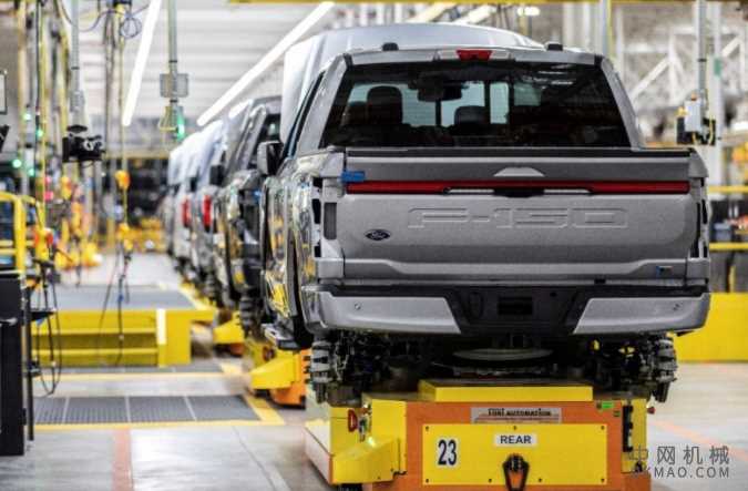 福特将其电动 F-150 的产量提高近一倍 中国机械网,okmao.com